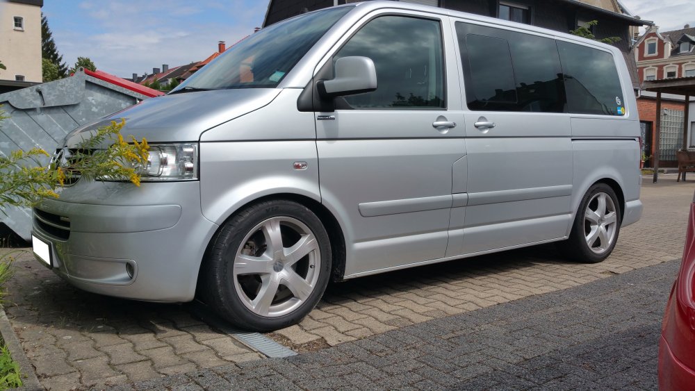 Bilstein Gewindefahrwerk B14 exklusiv für Volkswagen (VW) T5 Kastenwagen inkl. Facelift, nur zylindrische Federbein-Klemmung